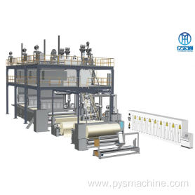 sss three trip beam nonwoven fabric making machine